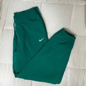 Green Nike Phoenix Joggers